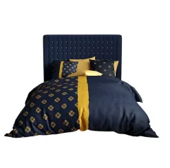 Housse couette + taie en coton Nills