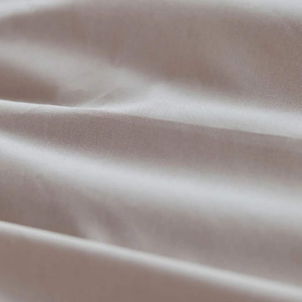 Housse de couette 100% Percale de Coton ORIGINE (240x220 cm - Sable)