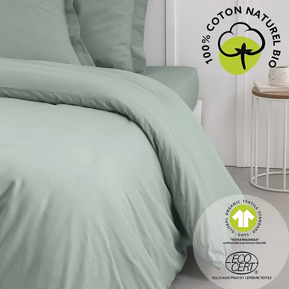Housse de couette 2 places - 100% coton BIO