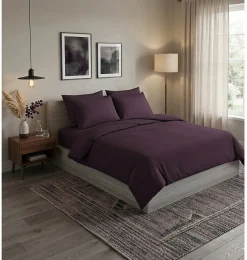 Housse de couette + taies en coton Passion