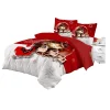 Housse de couette 2 taies drap housse Père Noël & Traîneau