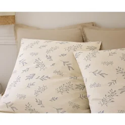 Housse de couette + taies gaze de coton 220 x 240 cm Liveo