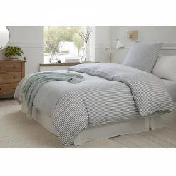 Housse de couette + taies gaze de coton Soleis