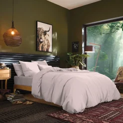 Housse de couette 260 x 240 cm "Prémium" pour lit 2 places King Size - Prémium Rose Dragée