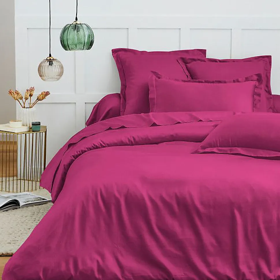 Housse de couette 240 x 220 cm "Prémium" pour lit 2 places - Prémium Magenta