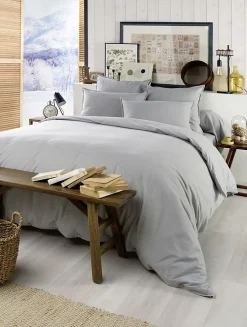 Housse de Couette 200 x 200 cm CANDICE Brume