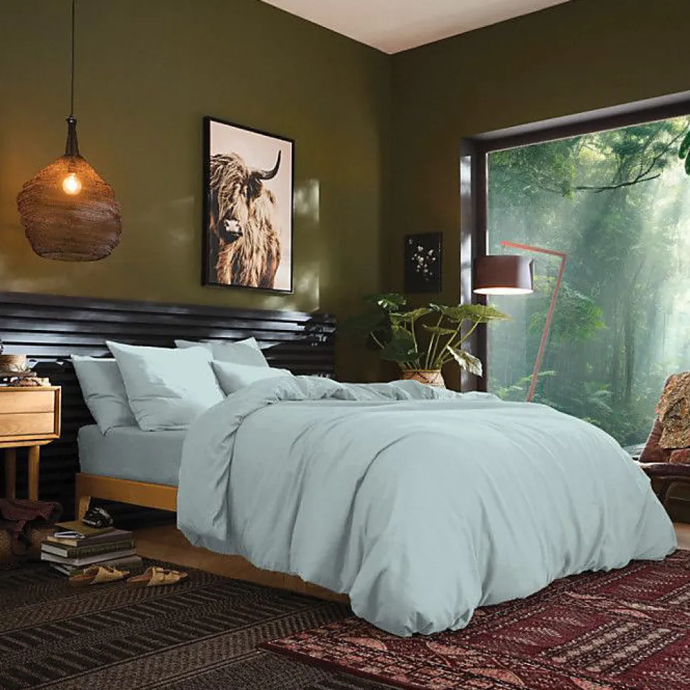 Housse de couette 240 x 220 cm "Prémium" pour lit 2 places - Prémium Menthe