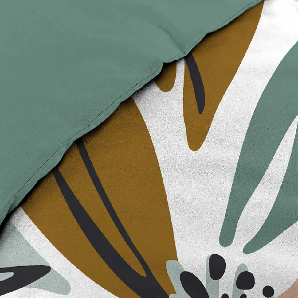 Housse de couette 240 x 220 cm + 2 taies Coton 42 fils OCTAVIA