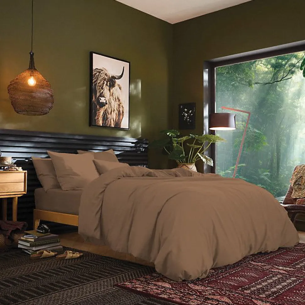 Housse de couette 260 x 240 cm "Prémium" pour lit 2 places King Size - Prémium Taupe