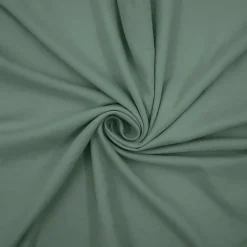 Housse de couette 240 x 220 cm microfibre unie lavée LIAM Cèdre 2 taies incluses