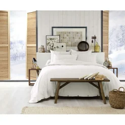 Housse de couette "Candice" toutes dimensions Flanelle de Coton - Candice Neige - Housse de couette 260 x 240 cm