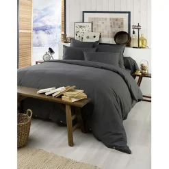 Housse de couette "Candice" toutes dimensions Flanelle de Coton - Candice Orage - Housse de couette 200 x 200 cm