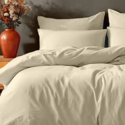 Housse de couette en coton Ficelle 240x220 cm STUDIO