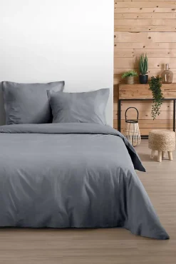Housse de couette en coton uni Edenne
