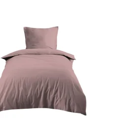 Housse de couette en coton uni Edenne