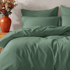 Housse de couette en coton Lichen 240x220 cm STUDIO