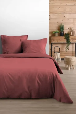Housse de couette en coton uni Edenne