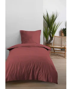 Housse de couette en coton uni Edenne