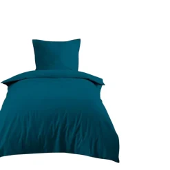 Housse de couette en coton uni Edenne