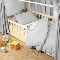 Housse de couette en gaze de coton Jeanne