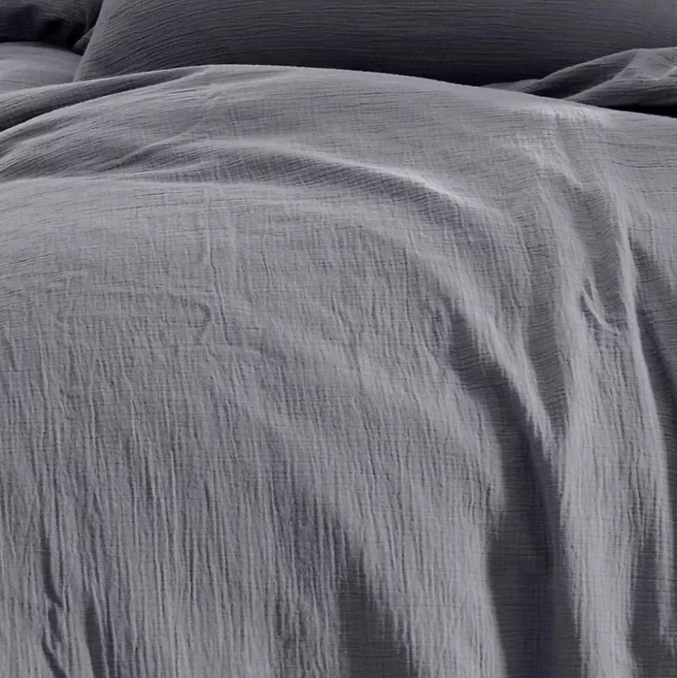 Housse de couette en gaze de coton Miel 260x240 cm LOFT