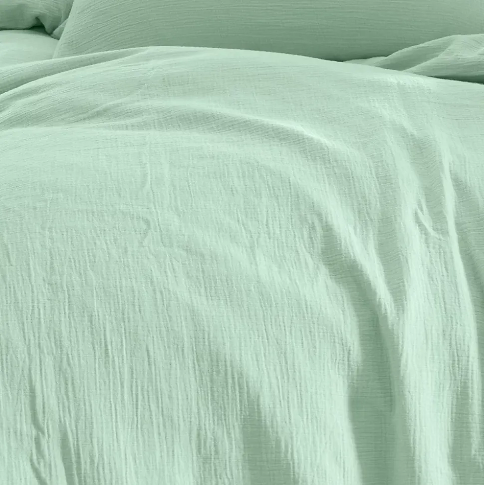 Housse de couette en gaze de coton Miel 260x240 cm LOFT