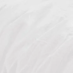 Housse de couette en gaze de coton Blanc 240x220 cm LOFT