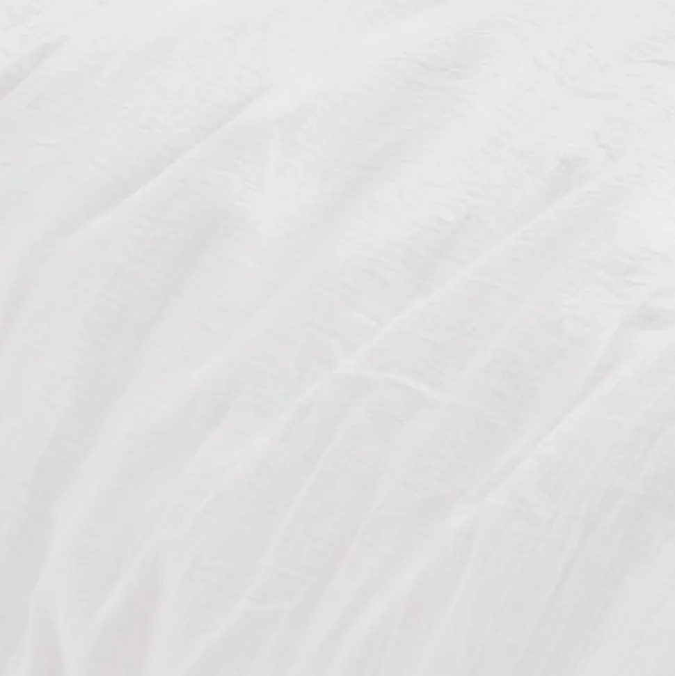 Housse de couette en gaze de coton Blanc 240x220 cm LOFT