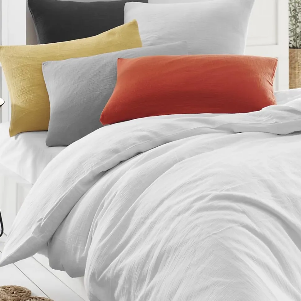 Housse de couette en gaze de coton Terracota 260x240 cm LOFT