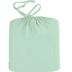 Housse de couette en gaze de coton Menthe 260x240 cm LOFT