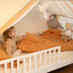 Housse de couette en gaze de coton Jeanne