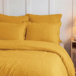 Housse de couette en gaze de coton Caramel 140x200 cm LOFT