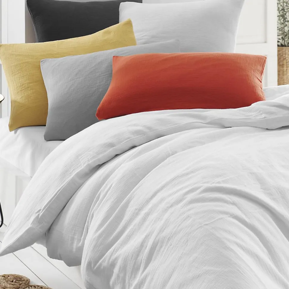 Housse de couette en gaze de coton Terracota 200x200 cm LOFT