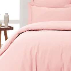 Housse de couette en percale coton Poudre 140x200 cm SOFT PERCALE