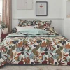 Housse de couette en percale nature (140x200 cm - Marron Clair)
