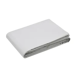 Housse de couette en percale de coton uni Elysée