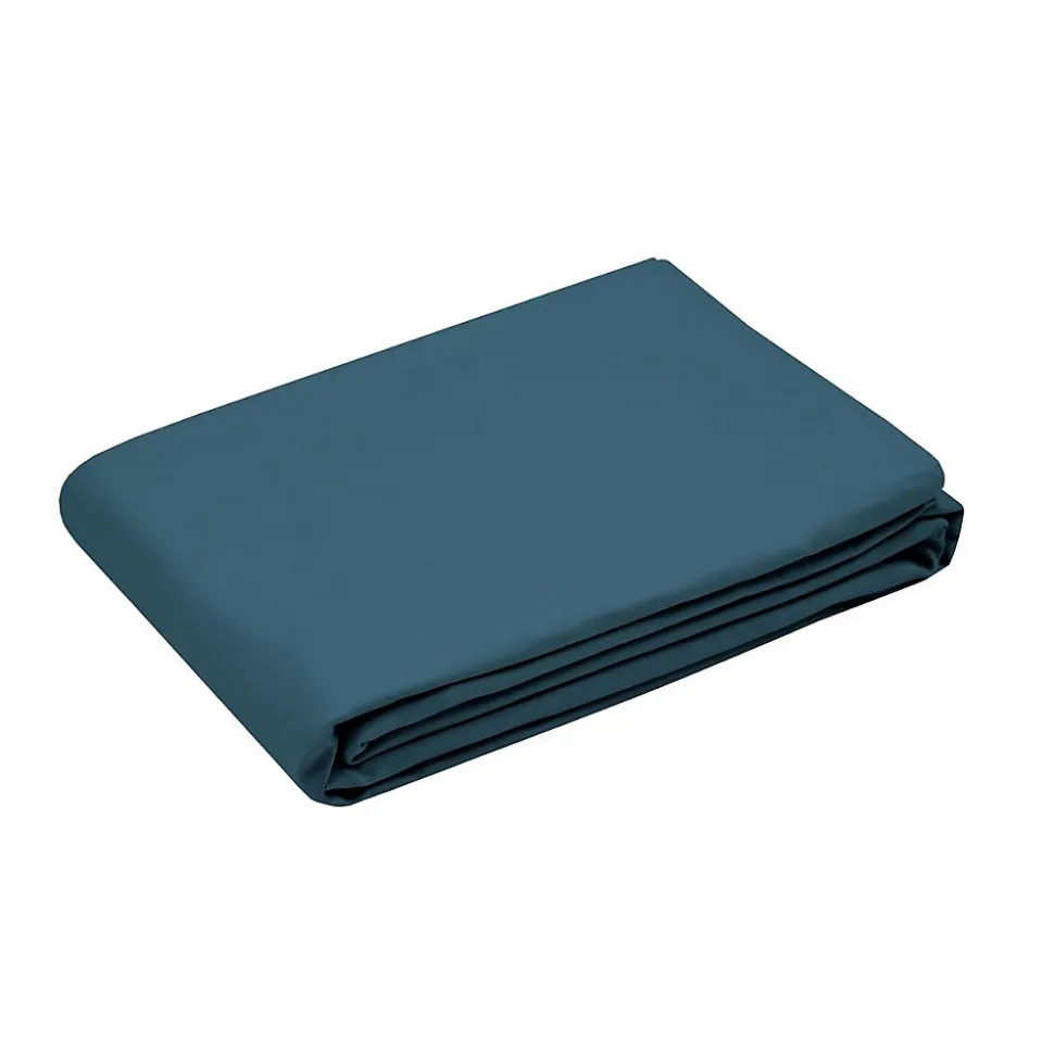 Housse de couette en percale de coton uni Elysée