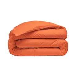 Housse de couette en percale coton Corail 200x200 cm SOFT PERCALE