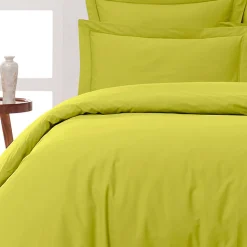 Housse de couette en percale coton Citronelle 140x200 cm SOFT PERCALE