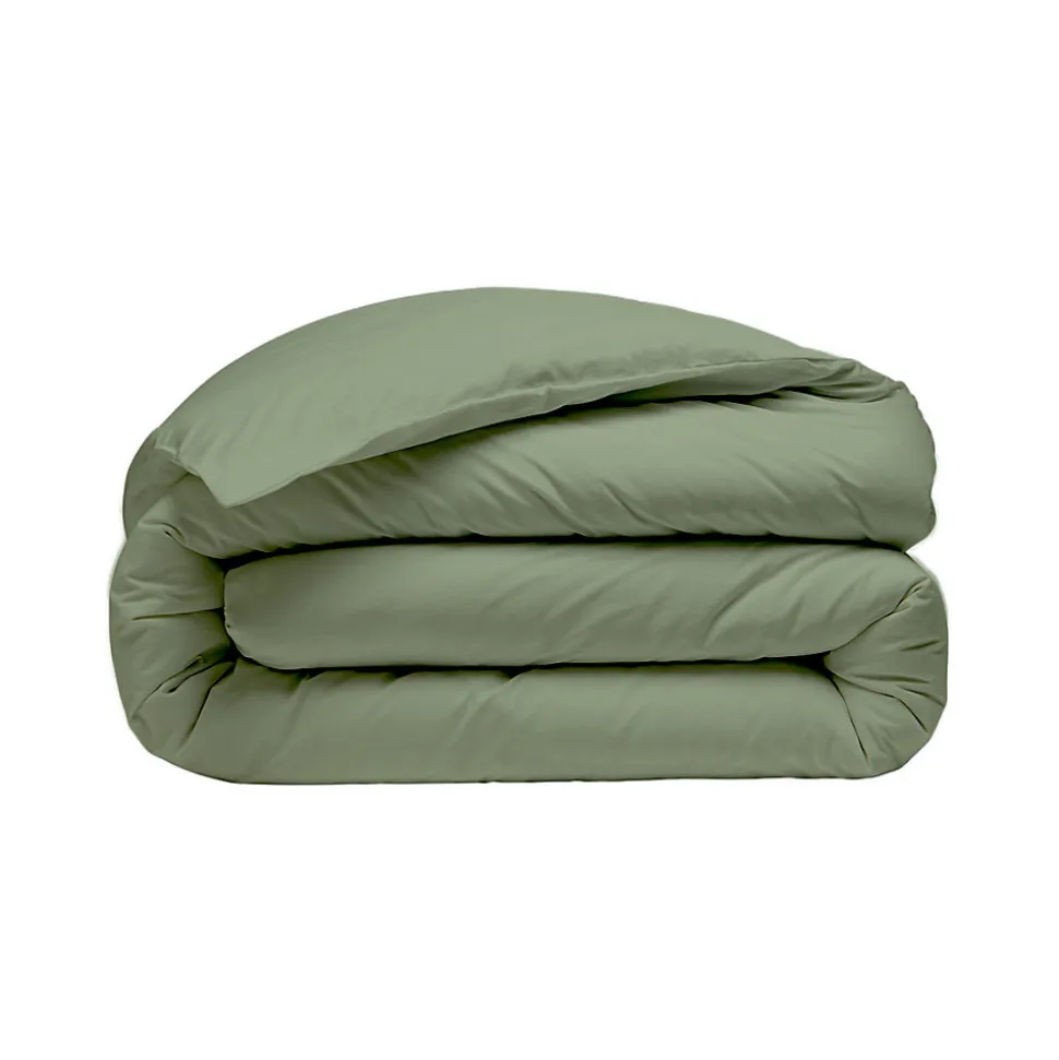 Housse de couette en percale coton Sauge 200x200 cm SOFT PERCALE