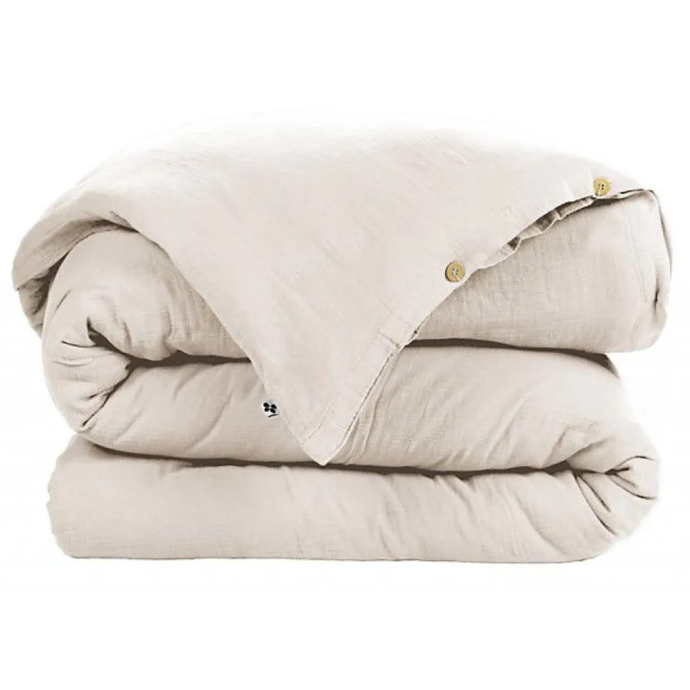 Housse de couette "Gaïa" toutes dimensions "Gaze de Coton" - Gaïa Pampa - Housse de couette 240 x 220 cm