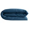 Housse de couette Palace 100% coton teint lavé Vent du sud - Palace Marine - Housse de couette 200 x 200 cm