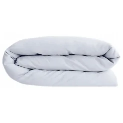 Housse de couette Palace 100% coton teint lavé Vent du sud - Palace Neige - Housse de couette 260 x 240 cm