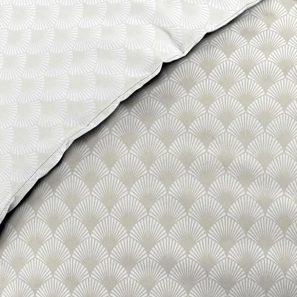 Housse de couette réversible 240 x 220 cm + 2 taies Coton 57 fils RAONI