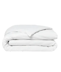 Housse de couette TODAY Essential - 140 x 200 cm - 1 personne - 100% Coton uni - Craie