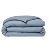 Housse de couette TODAY Essential - 240 x 260 cm - 2 personnes - 100% Coton uni - Denim