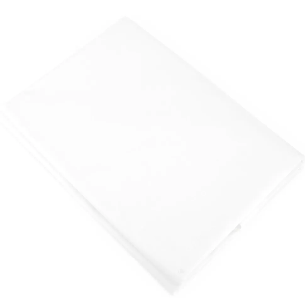 Housse de couette uni 240x220 cm pur percale PRIMO Blanc