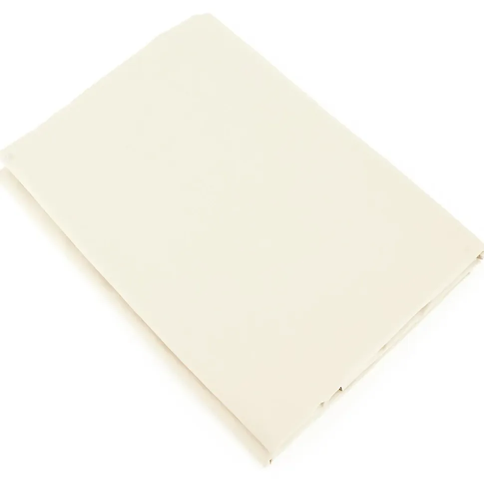 Housse de couette uni 280x240 cm coton ALTO Crème