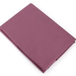 Housse de couette uni 240x220 cm coton ALTO Raisin