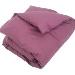 Housse de couette uni 280x240 cm coton ALTO Raisin